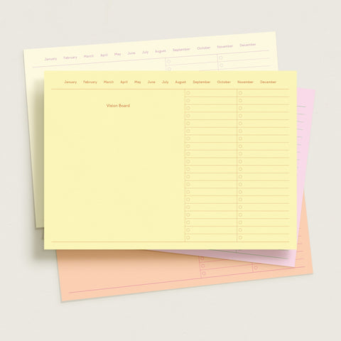 Vision Board Maker - Fluo Paper Co.