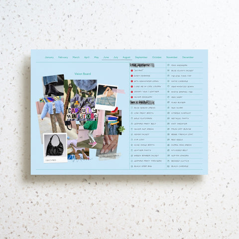 Vision Board Maker - Fluo Paper Co.