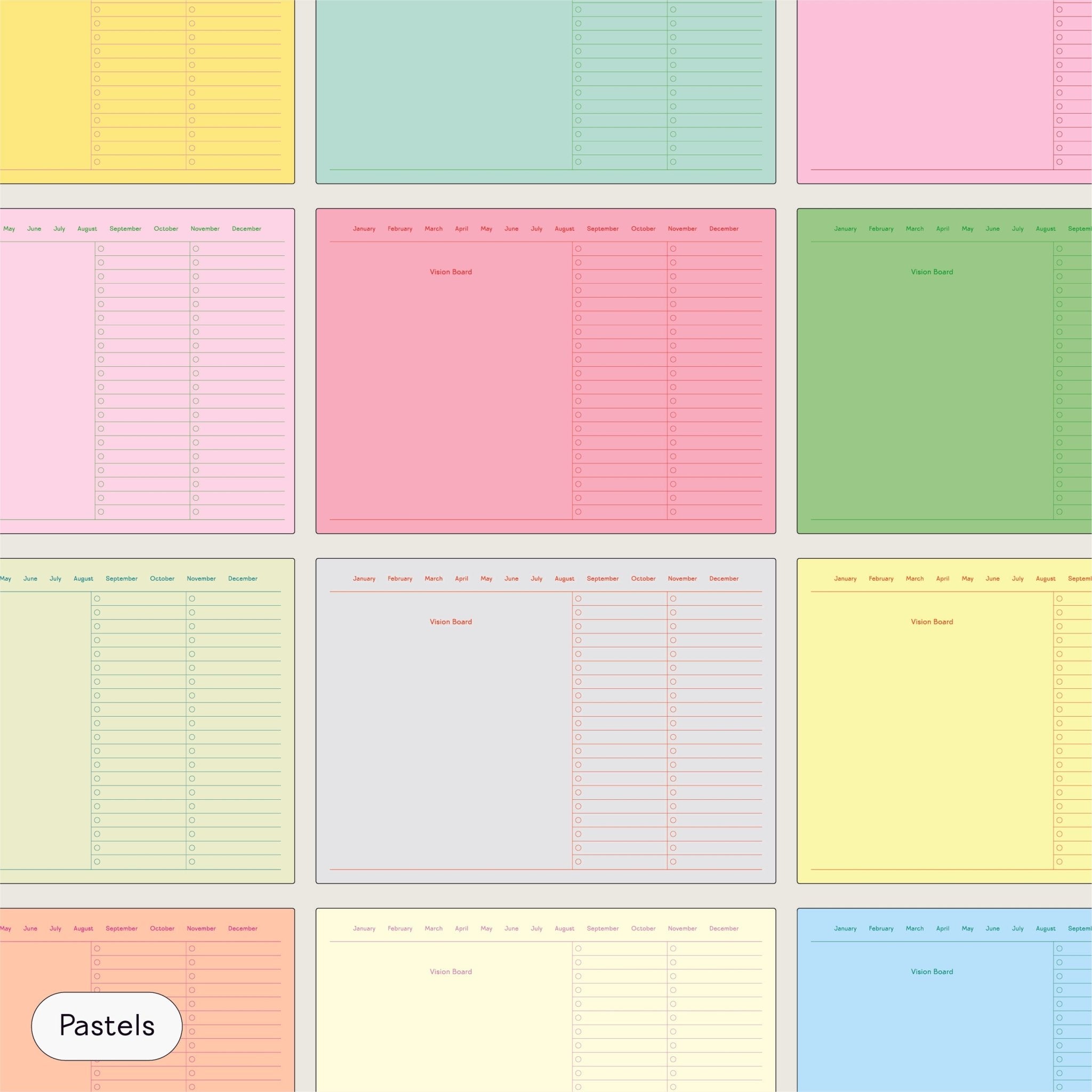 Vision Board Maker - Fluo Paper Co.