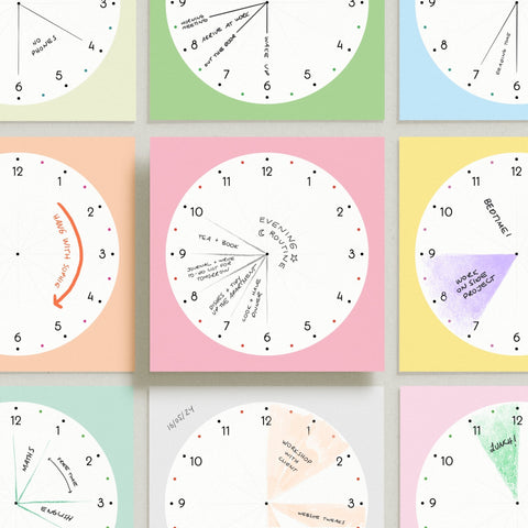 Visual Day / Routine Planner - Fluo Paper Co.