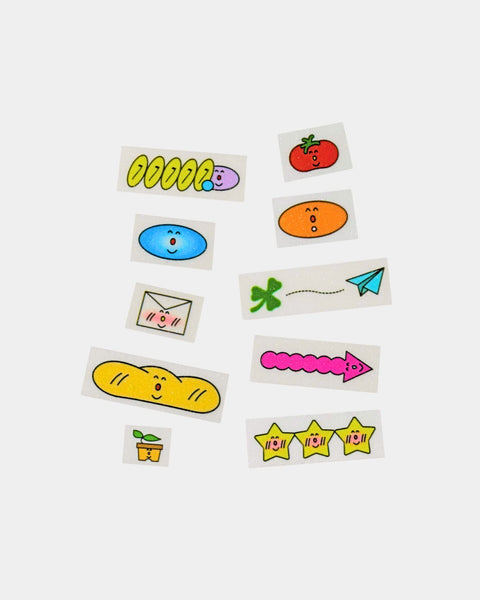 Cutie Icons - Glitter Washi Tape